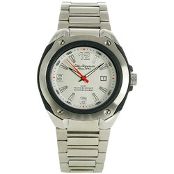 Jules Jurgensen Invincible Silver Stainless Steel Watch