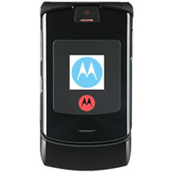 Motorola RAZR V3i Black Unlocked GSM Quadband Cell Phone