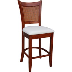 Antiqued Oak 24-inch Mustang Stool