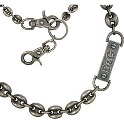Necklace on Dolce   Gabbana Men S Anchor Chain Necklace   Overstock Com