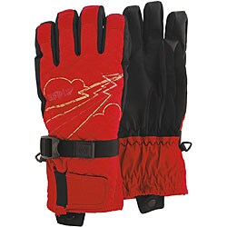 Analog Women's Red Quilted Gloves