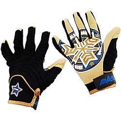 Analog Women's Black/ Gold Pipe Gloves