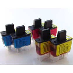 Brother LC-41 Color Combo Ink Cartridge Set (Pack of 6)