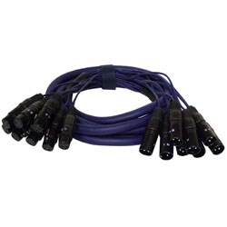 Pyle 20-foot 8-channel XLR Male to Female Snake Cable