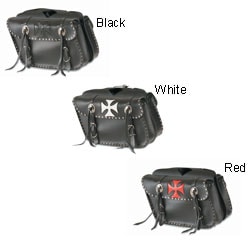 Maltese Cross Slant Saddlebag
