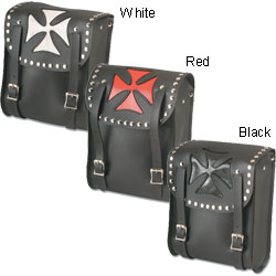 Maltese Cross Sissy Bar Bag