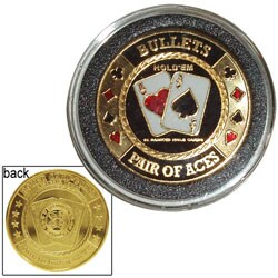 Bullets Texas Hold 'em Card Cover