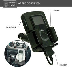 Apple Certified 3-in-1 FM Transmitter iPod Charger