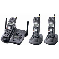 Panasonic KX-TG5653BP 5.8GHz Cordless Phone (Refurbished)