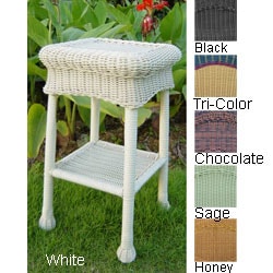 PVC and Steel Outdoor Side Table