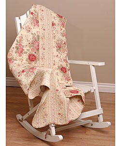 Antique Rose Throw