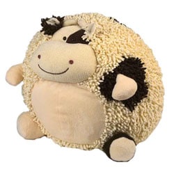 Chenille Yarn Cow Pillow