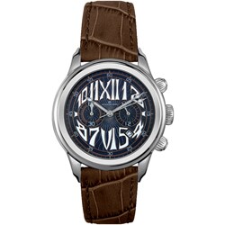 Officina Del Tempo Men's Safi Dark Brown Watch