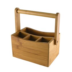 Bamboo Tabletop Organizer