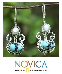 'Sunrise Spirit' Pearl Earrings (Indonesia)