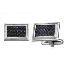 Titanium and Carbon Fiber Cufflinks