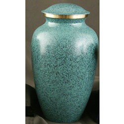Classic Turquoise Granite Large/ Adult Urn