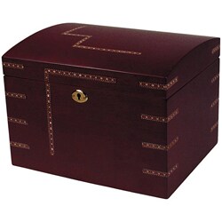 Birch Wood Sunset Treasure Chest Urn