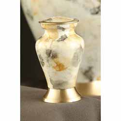 Ivory Supreme Aluminum Keepsake Urn