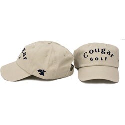 Cougar Golf Khaki Cap