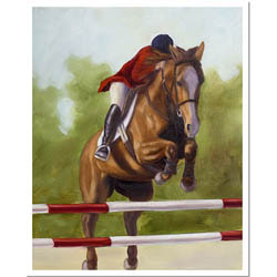 Michelle Moate 'Horse of Sport III'  Unframed Art