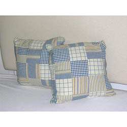 Patchwork Decorative Throw Pillows (Set of 2)
