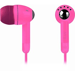 jWIN iLuv I301 Pink Lightweight In-Ear Earphones