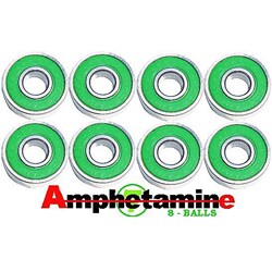Amphetamine ABEC 7 8-ball Skateboard Bearings