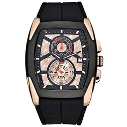 Kenneth Cole Two-tone Chronograph Strap Watch