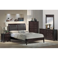 Monte Carlo 5-piece Low-profile Queen Bedroom Set
