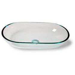 Fiona BTR-005-NY0084 Glass Vessel Bathroom Sink