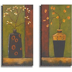 Krista Sewell 'Asian Accents' 2-piece Canvas Set