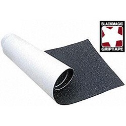 Black Magic Skateboard Grip Tape Sheet Black