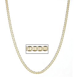 Simon Frank 14k Gold Overlay 20-inch 4mm Gucci-style Necklace