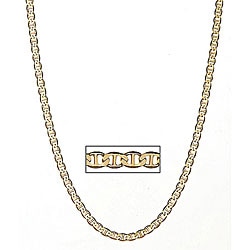 Simon Frank 14k Gold Overlay 6mm Gucci-style Necklace (24-inch)