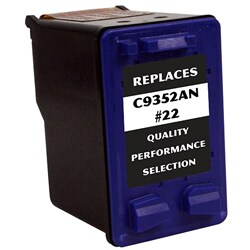 HP 22 Tri-Color Inkjet Cartridge (Remanufactured)