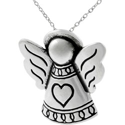 Sterling Silver Angel Necklace