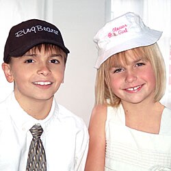 Flower Girl and Ring Bearer Hat Set