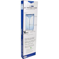White 5-foot Portable Storage Closet