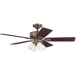 Estate Brass Reversible Ceiling Fan (Refurbished)