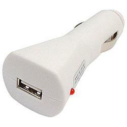 Insignia Pilot Series White USB Car Charger