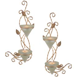 Garland Votive Sconce Set