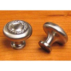 Decorite Rope Satin Nickel Cabinet Knob