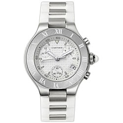 Cartier White Watch