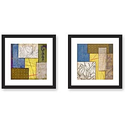 Sean Jacobs 'Abstracted Season' Framed Art Set