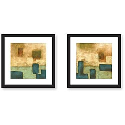 DeRosier 'Pure and Simple' Framed Art Print Set