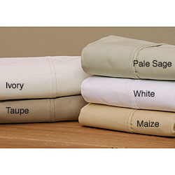 1000 Thread Count 6-piece Solid Cotton Sheet Set