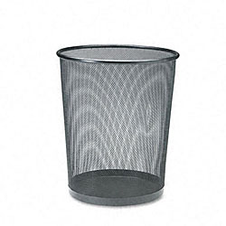 Steel Mesh 5-gallon Round Wastebasket