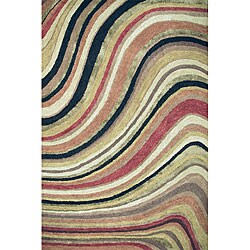 Hand-tufted Capel Wool Rug (5' x 7'6)