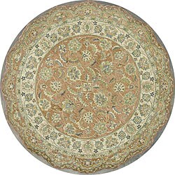 Hand-tufted Haywood Wool Area Rug (8' Round)